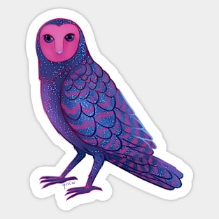 Bi Owl Sticker